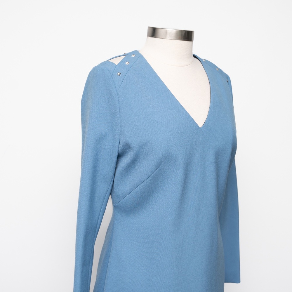 BOSS - Stud Shoulder Shift Dress - Picture 7 of 13